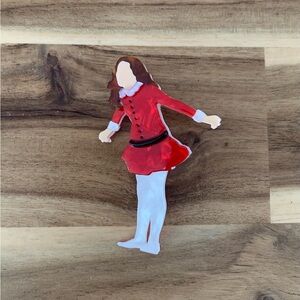 Erstwilder Veruca Salt Brooch chocolate factory pin NWOT